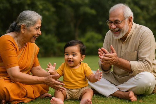 The Role of Grandparents in an Indian Baby’s Early Life: A Bond Beyond Generations