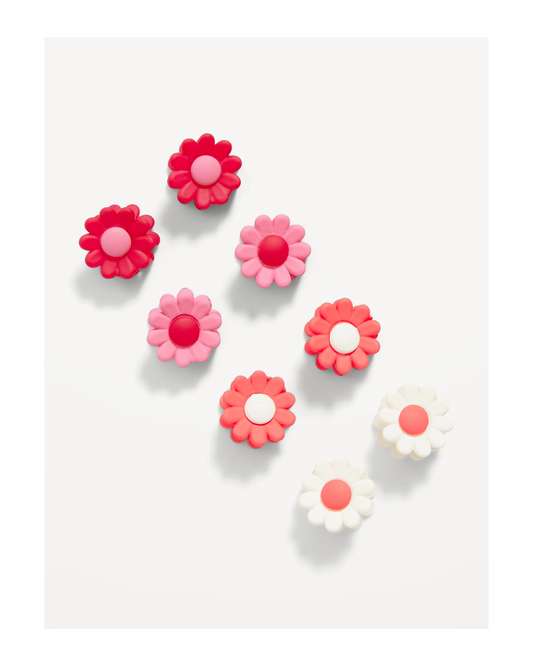 Adorable Flower Clip - Soft Pink Blossom on Baby Headband