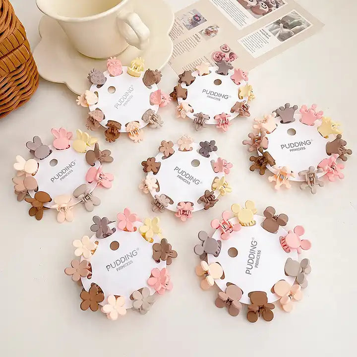 Mini claw clip set 1