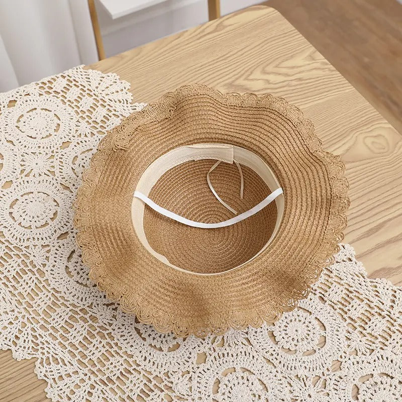 Kids Straw hat - inside