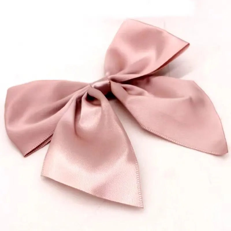 Pink Bow Barrette