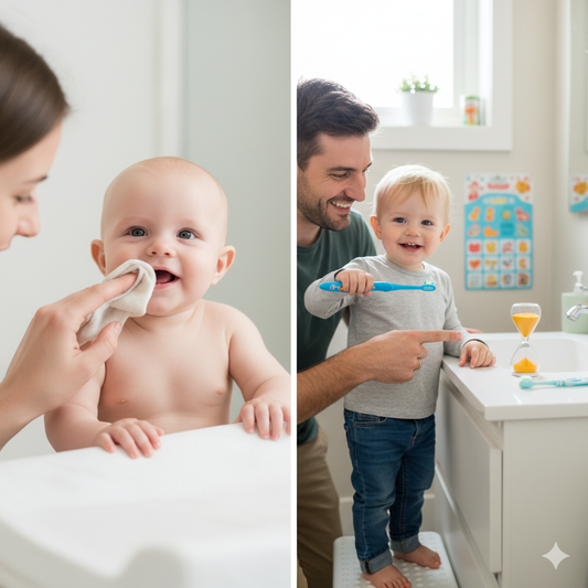 From Gummy Smiles to Pearly Whites: A Parent's Guide to Your Child's Toothbrushing Journey