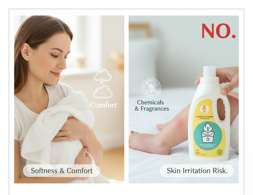 Should We Use Fabric Softener for Baby Products?