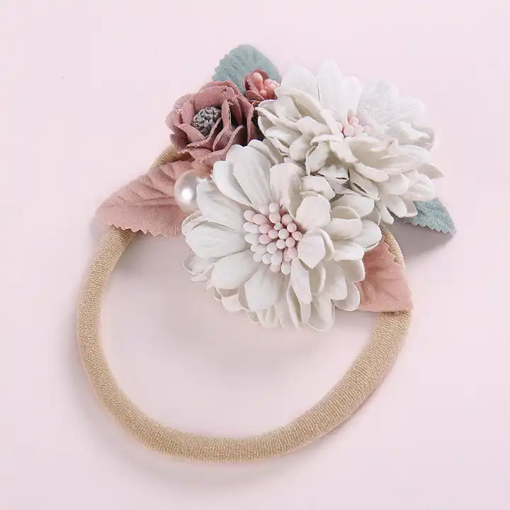 Floral Hairband for Toddler Girls