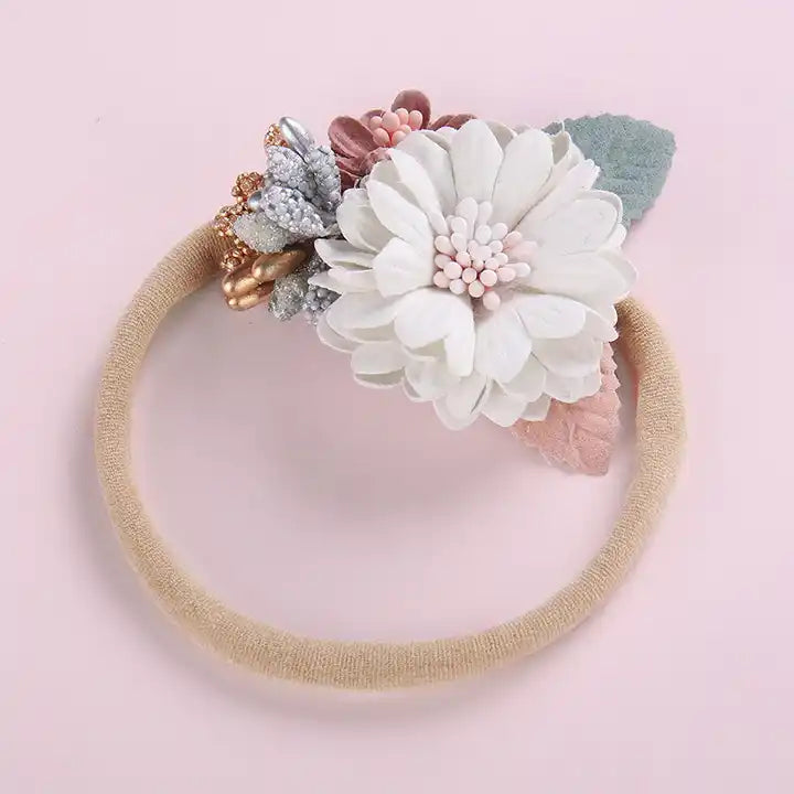 Luxury Floral Hairband for Toddler
