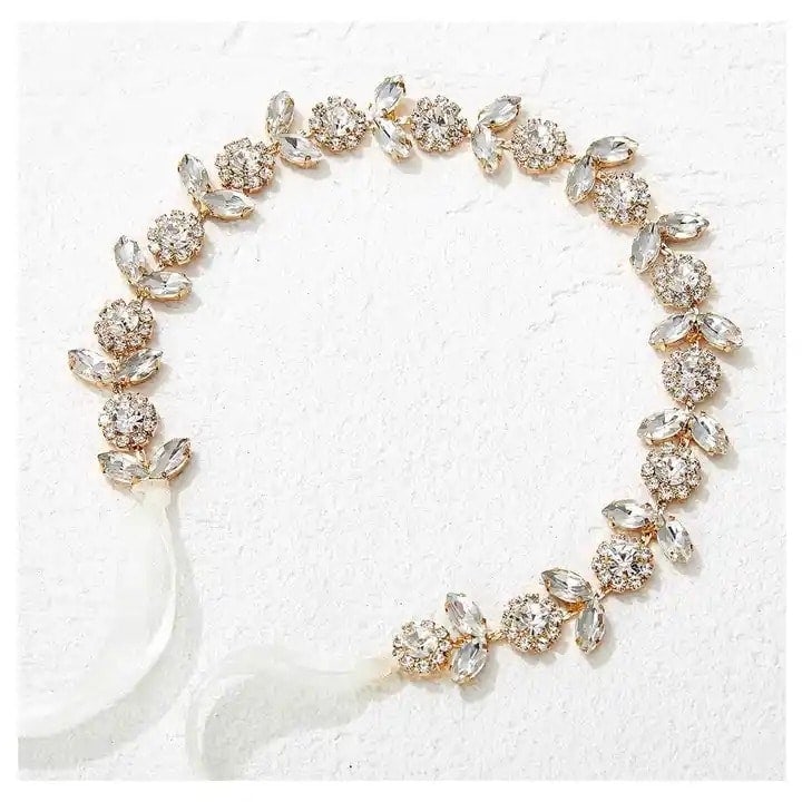 Rhinestone hairband for special occassions 